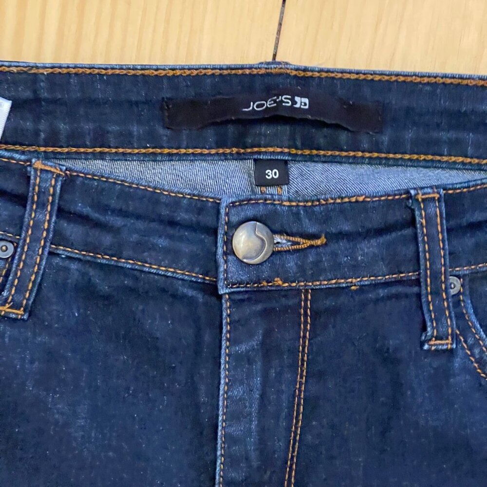 Joes Jeans The Skinny- Dark Wash Denim Jeans Size 30 - Picture 5 of 9